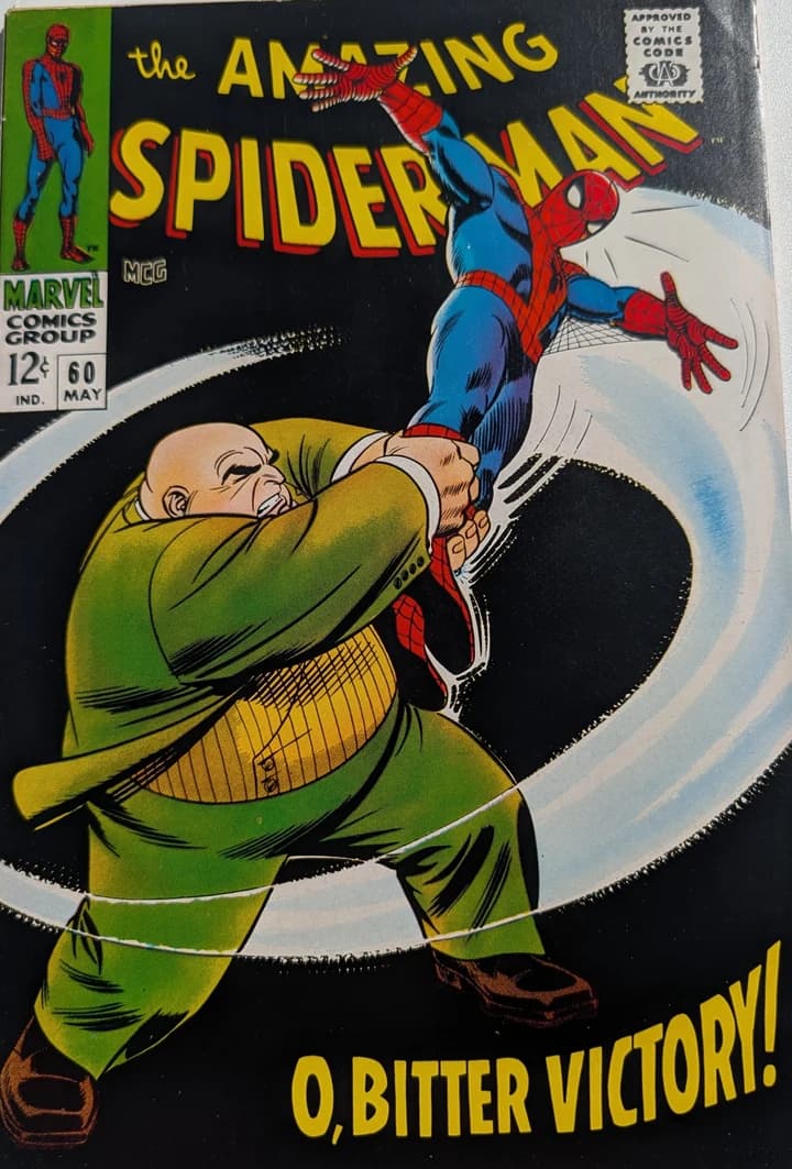 Amazing Spider-Man #60 cover